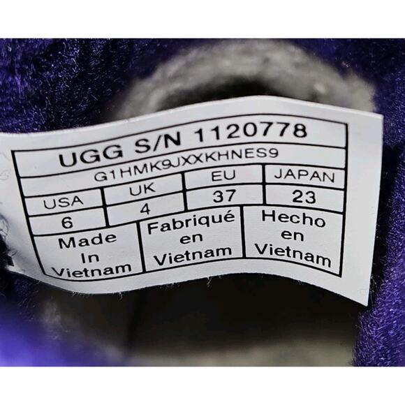 UGG Classic Clear Mini Marble Boots Size 6 EUC $160 - Picture 10 of 12
